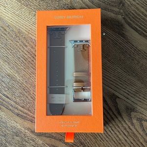 BRAND NEW TORY BURCH leather Apple Watch band